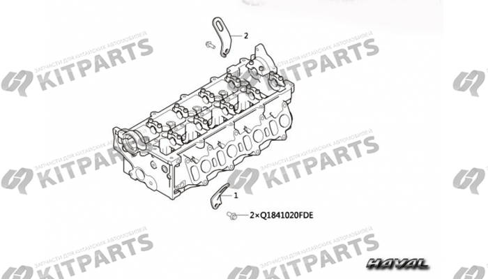 Монтажные крюки Haval Wingle 7